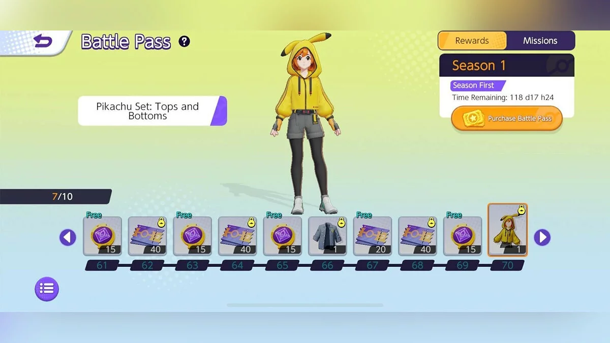 Скриншоты из Pokemon Unite