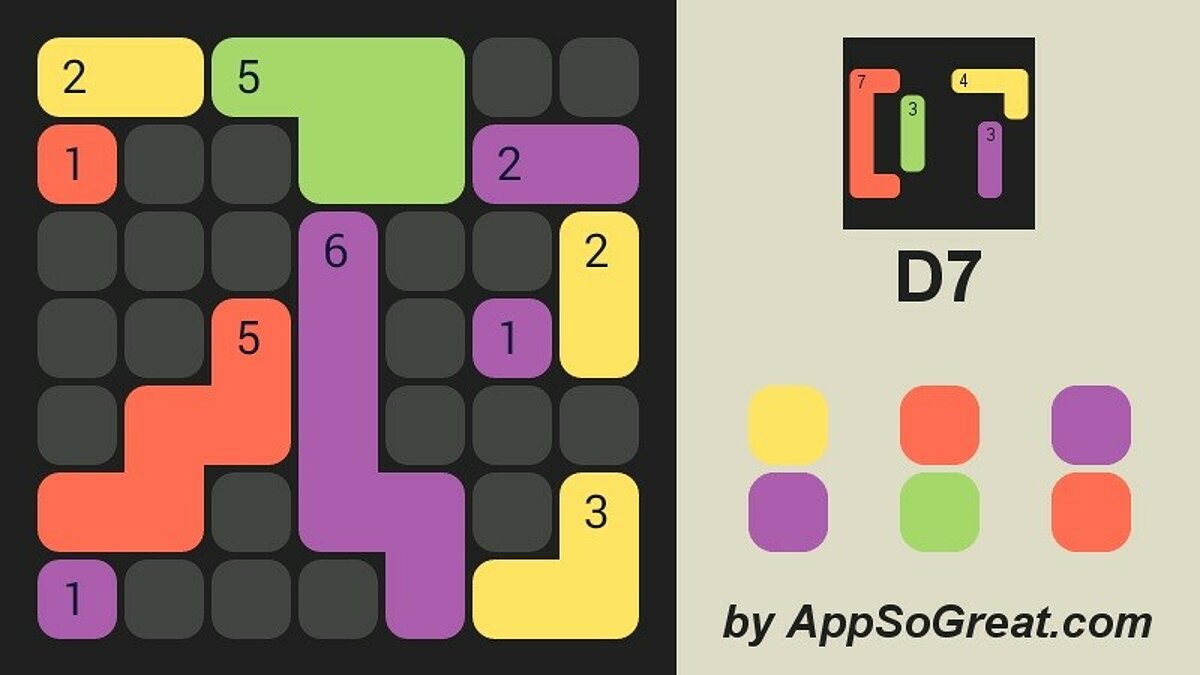 D7: pack the colored Dominoes per 7 - что это за игра, трейлер, системные  требования, отзывы и оценки, цены и скидки, гайды и прохождение, похожие  игры D7: сгруппируйте цветные домино по 7