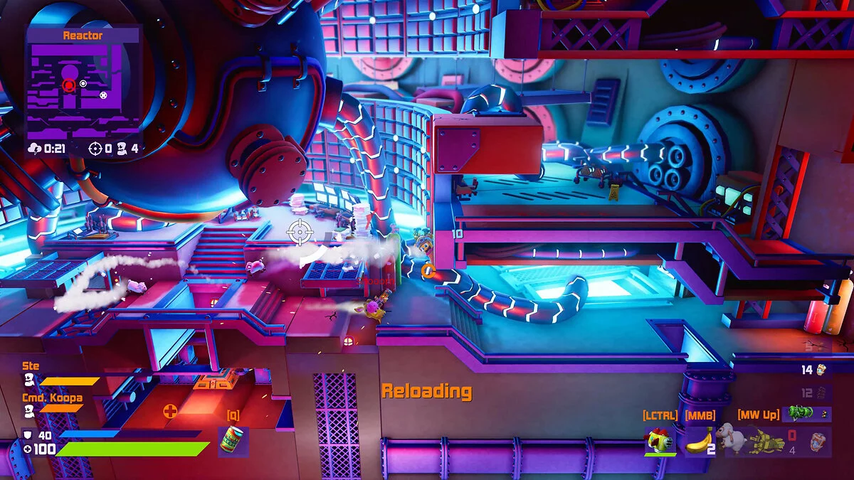 Скриншоты из Worms Rumble