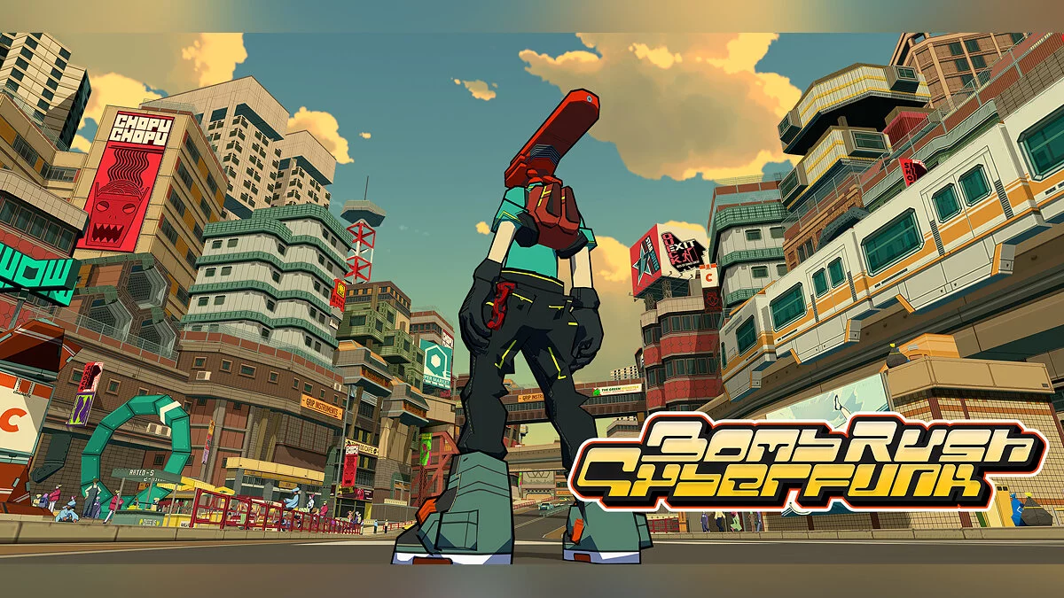 Арт из Bomb Rush Cyberfunk