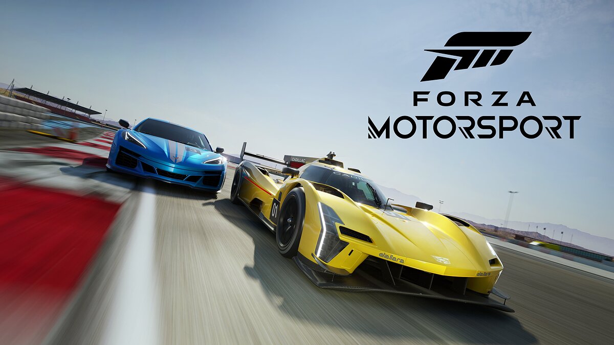 На новом арте гонки Forza Motorsport показали два дорогих автомобиля