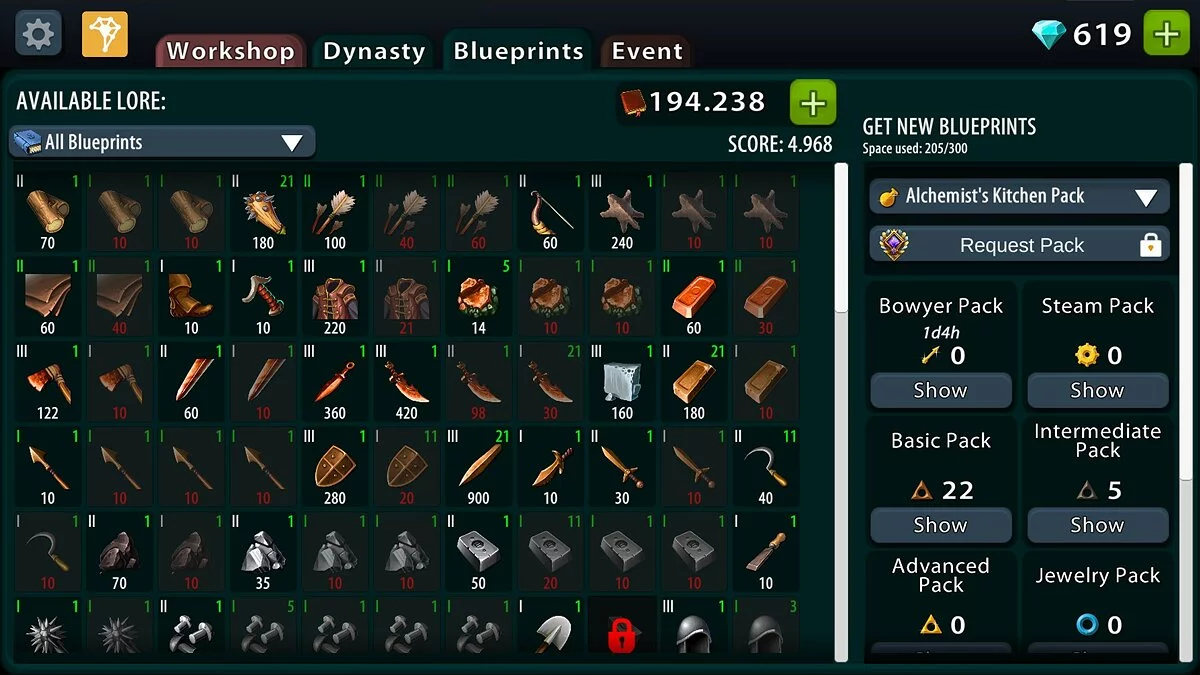 Скриншоты из Crafting Idle Clicker