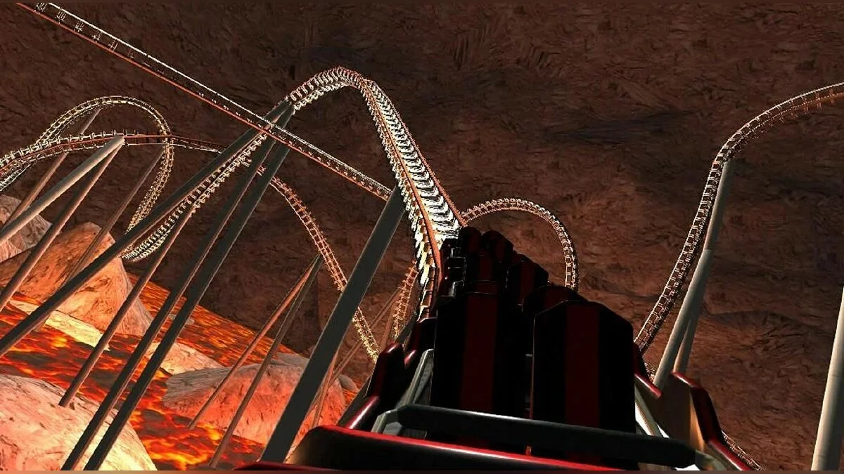 Скриншоты из Inferno VR Roller Coaster