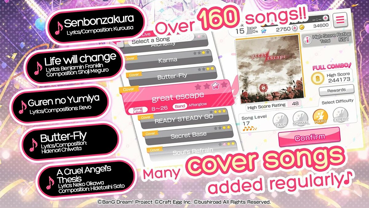 Bang Dream! Girls Band Party! - что это за игра, трейлер, системные  требования, отзывы и оценки, цены и скидки, гайды и прохождение, похожие  игры