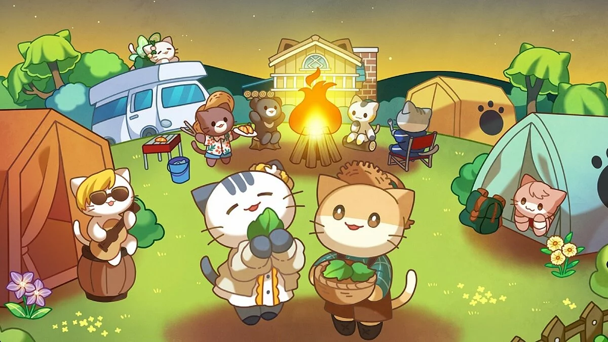 Скриншоты из Cat Forest - Healing Camp