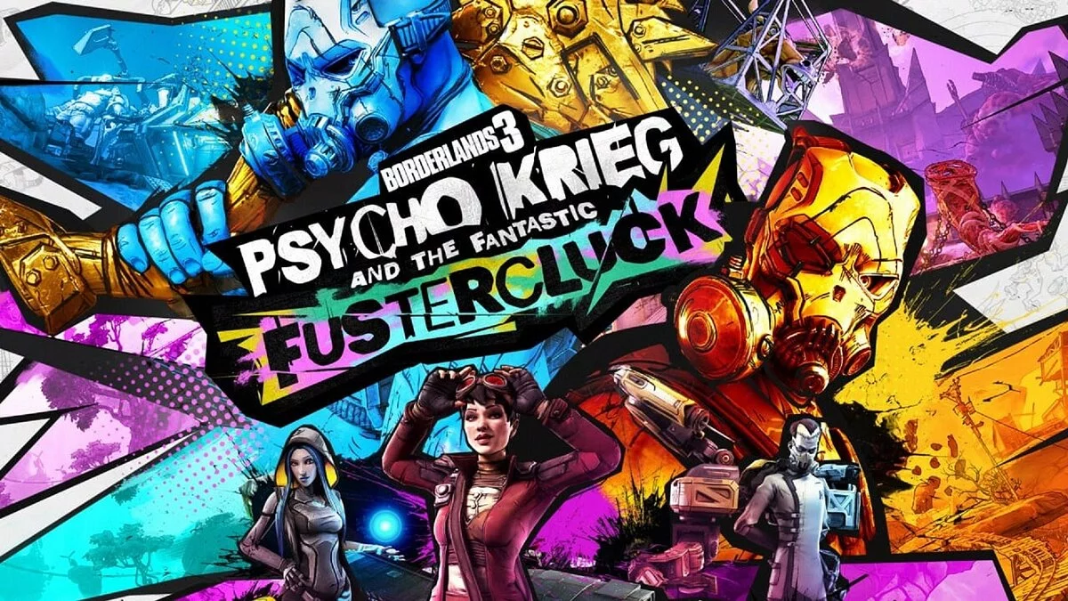 Арт из Borderlands 3: Psycho Krieg and the Fantastic Fustercluck