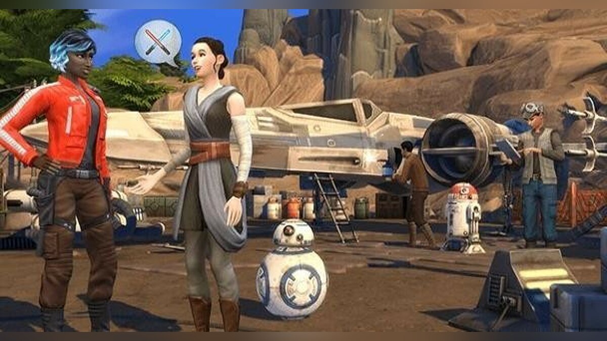 The Sims 4: Star Wars - Journey to Batuu - что это за игра, трейлер,  системные требования, отзывы и оценки, цены и скидки, гайды и прохождение,  похожие игры The Sims 4 Star