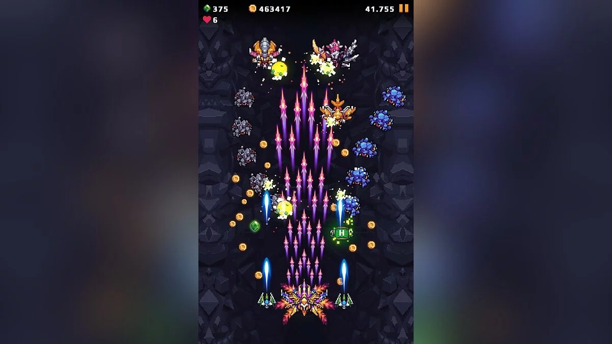 Скриншоты из Galaxy Shooter: Falcon Squad