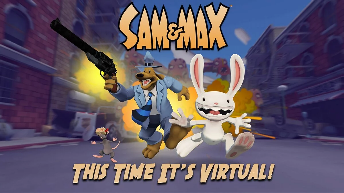Арт из Sam & Max: This Time It's Virtual