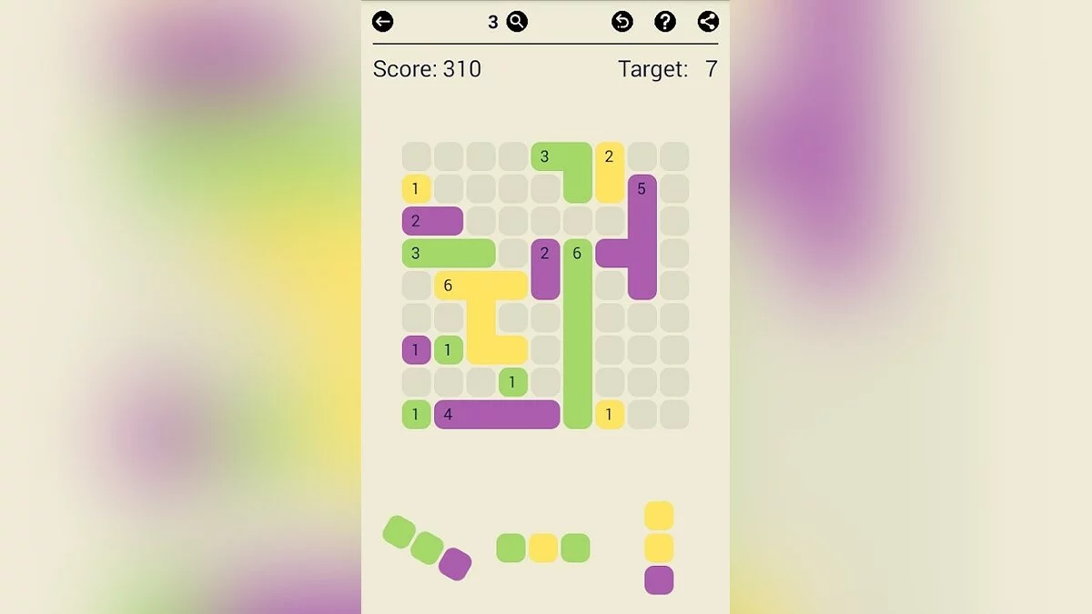 Скриншоты из Surface Trimino: increase the area. Casual game