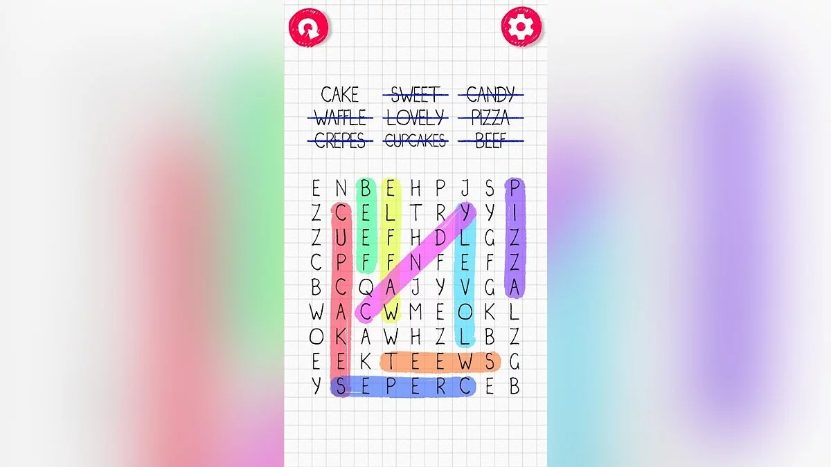 Скриншоты из Word Search Premium
