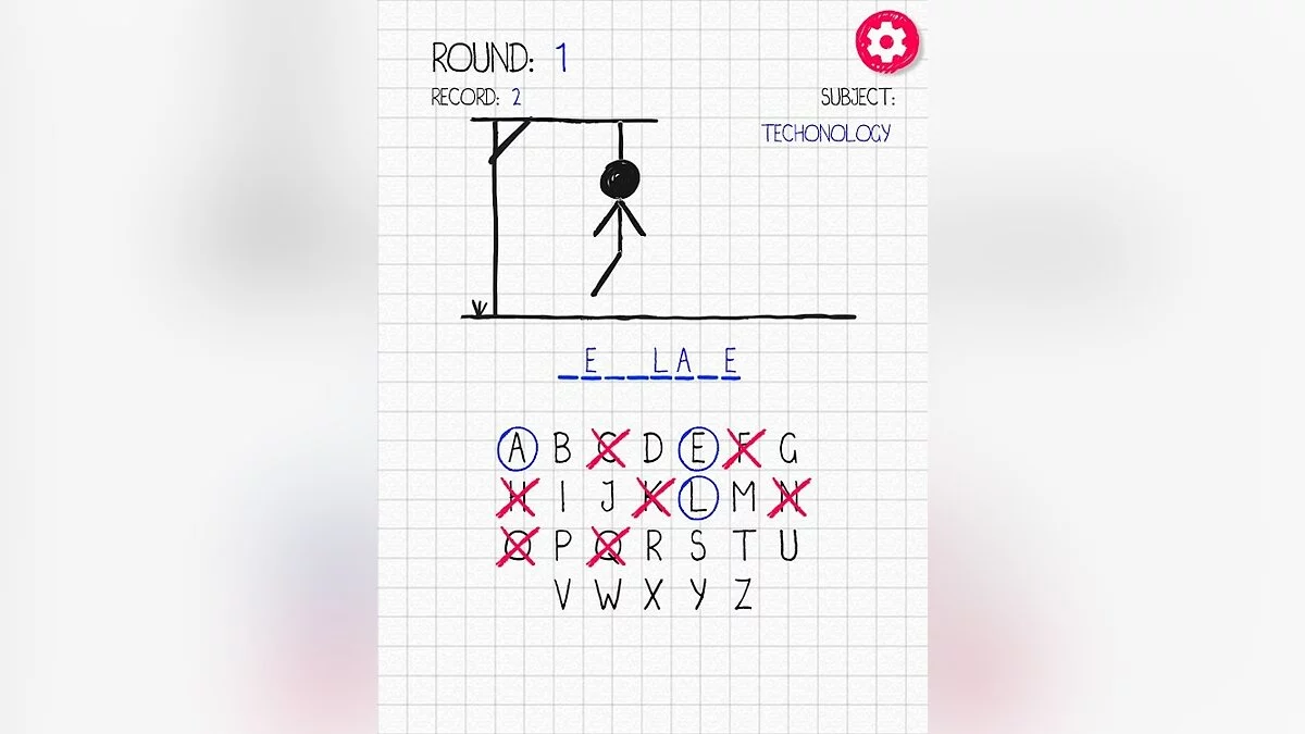 Скриншоты из Hangman Premium