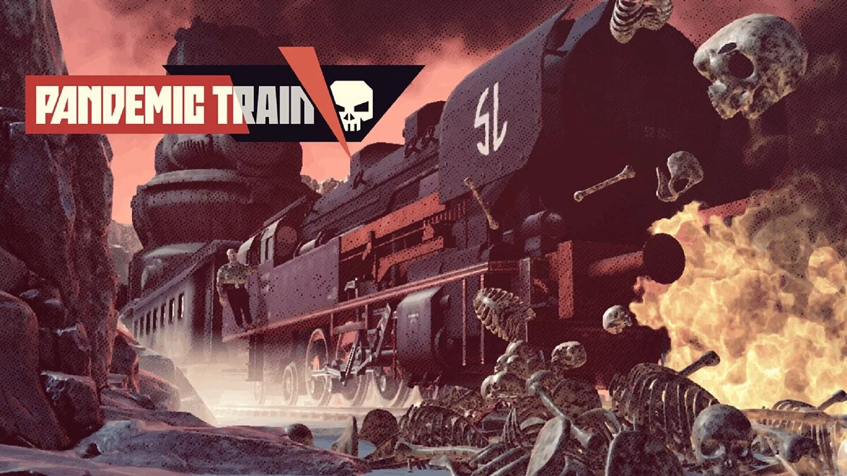 Арт из Pandemic Train