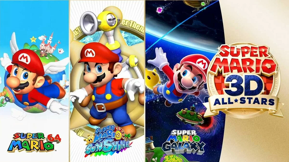 Арт из Super Mario 3D All-Stars
