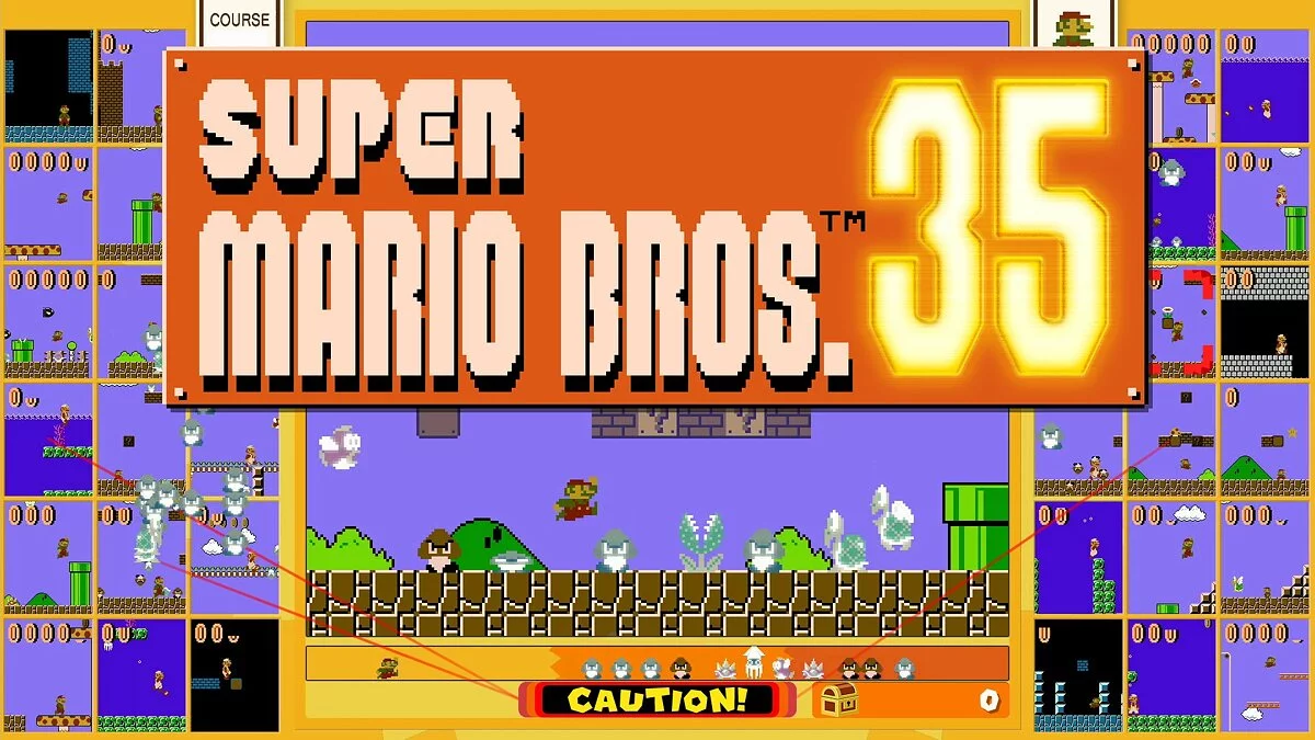 Арт из Super Mario Bros. 35
