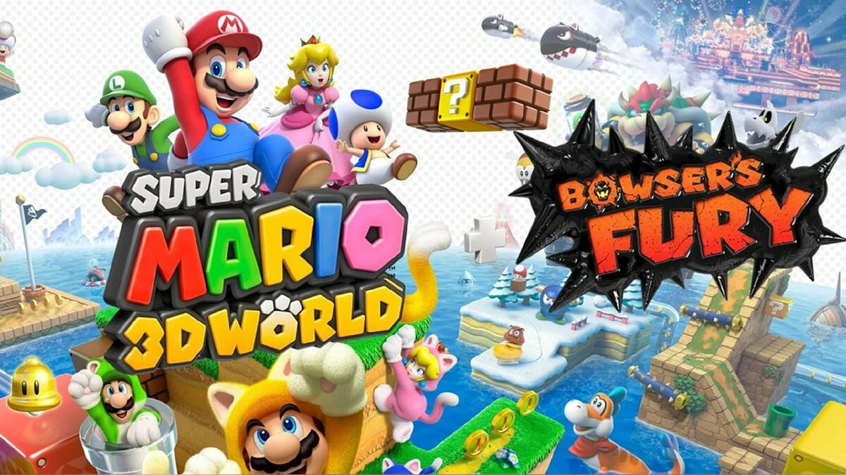 Арт из Super Mario 3D World + Bowser's Fury