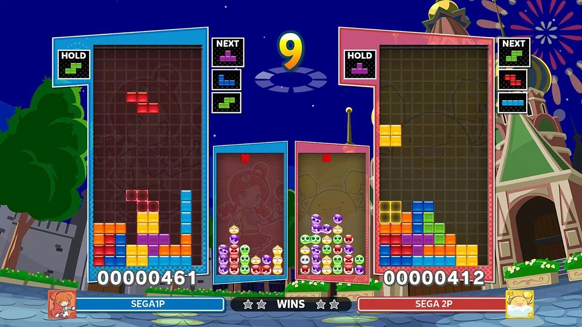 Скриншоты из Puyo Puyo Tetris 2