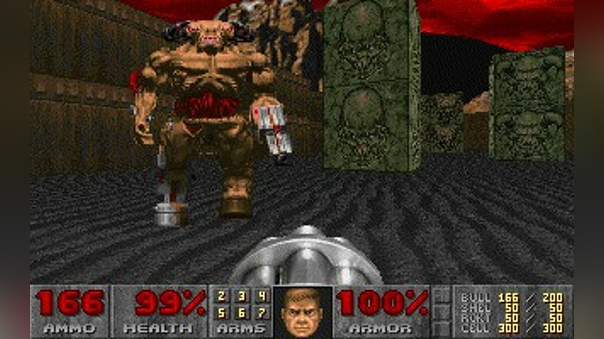 DOOM (1995) — Старейший дом из Control / Моды и скины