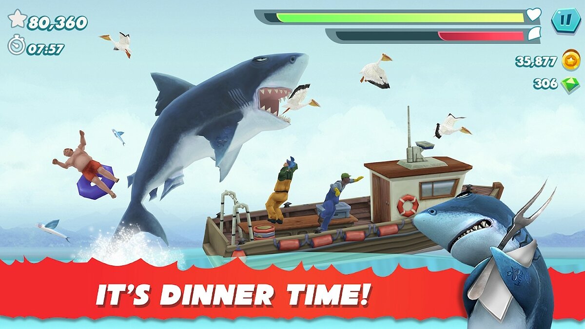 Hungry Shark Evolution - что это за игра, трейлер, системные требования,  отзывы и оценки, цены и скидки, гайды и прохождение, похожие игры