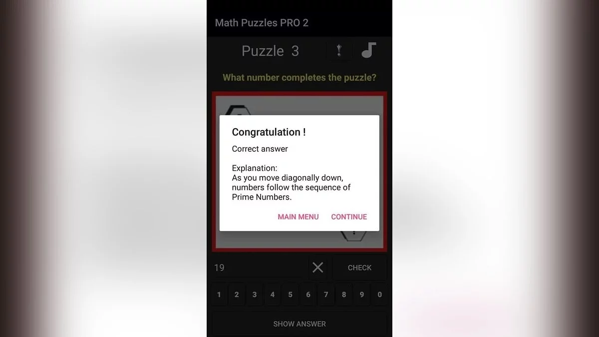 Скриншоты из NEW Math puzzles 2