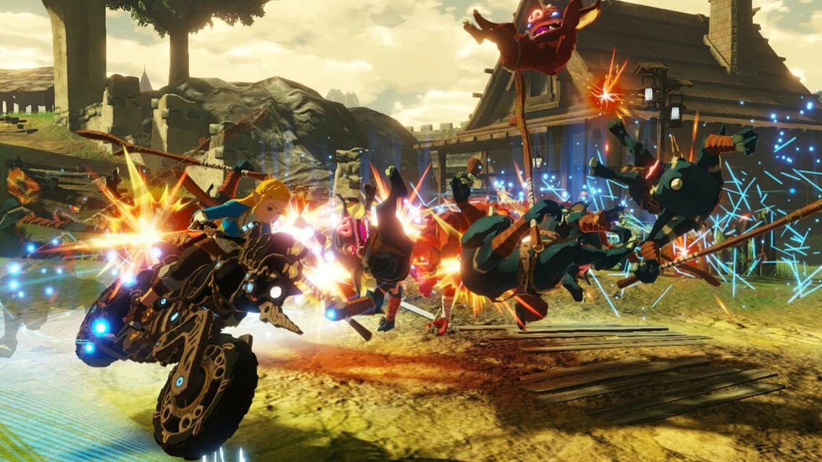 Скриншоты из Hyrule Warriors: Age of Calamity