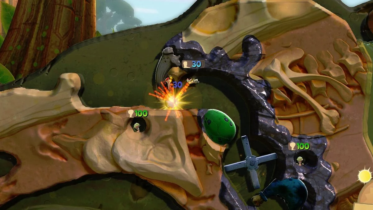 Скриншоты из Worms: Clan Wars