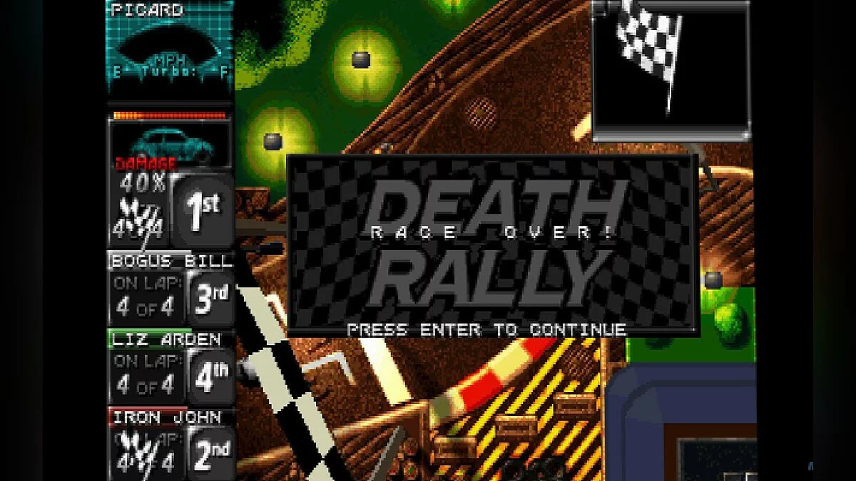 Скриншоты из Death Rally (Classic)