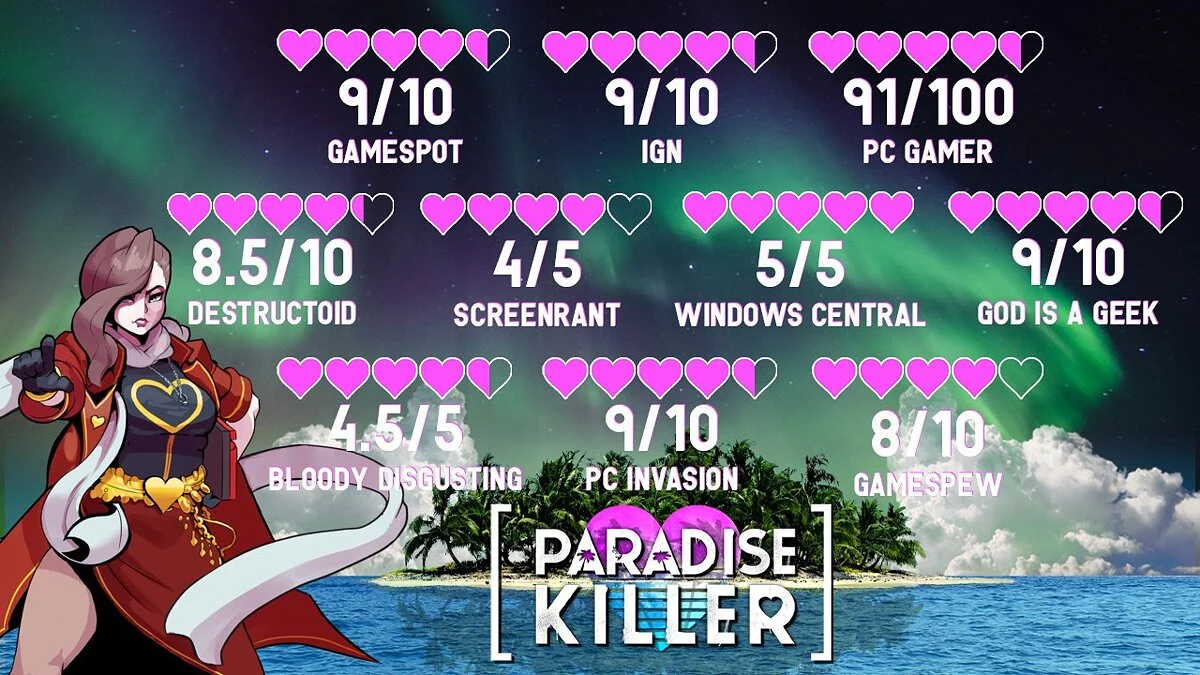 Скриншоты из Paradise Killer
