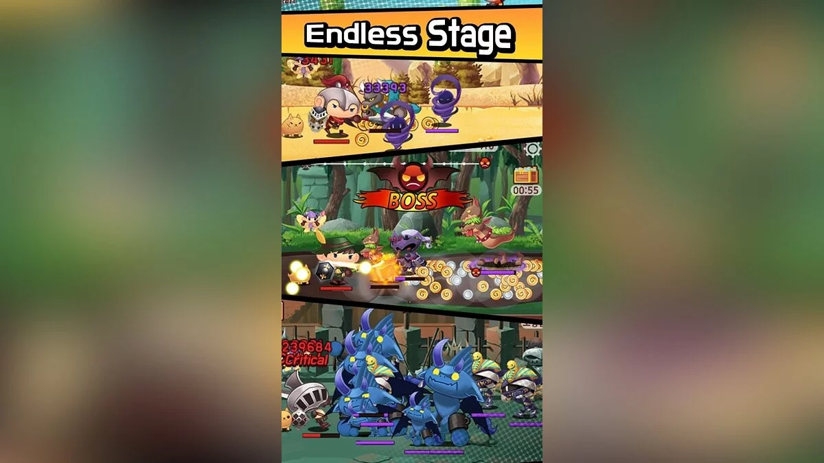 Скриншоты из Sudden Warrior (Tap RPG)