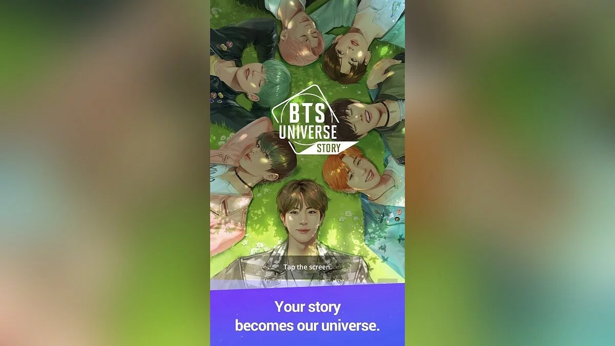 Скриншоты из BTS Universe Story