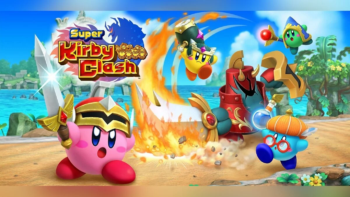 Арт из Super Kirby Clash