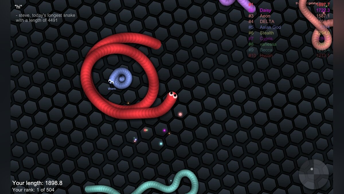 ТОП-22 - игры, похожие на slither.io - список лучших игр наподобие  slither.io