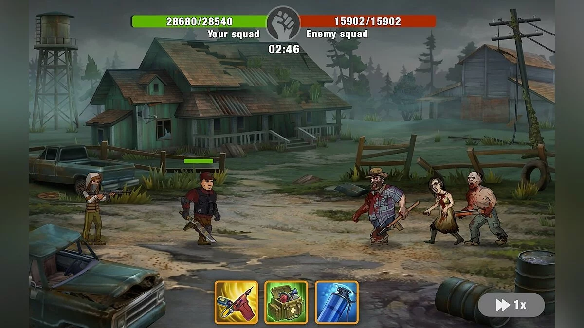 Скриншоты из Zero City: Base building RPG