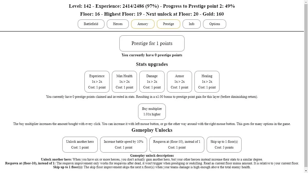 Скриншоты из Incremental Adventures