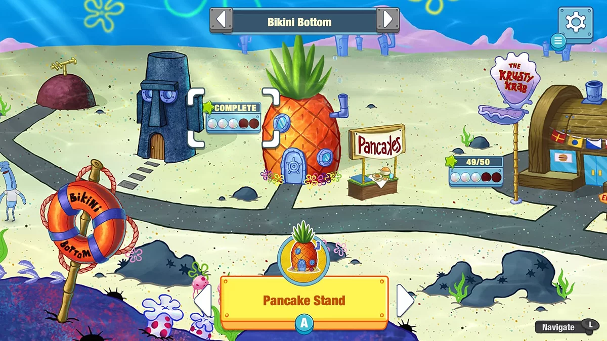 Скриншоты из SpongeBob: Krusty Cook-Off