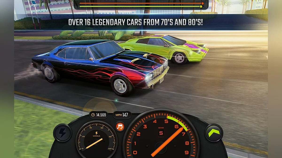 Скриншоты из Racing Classics PRO: Drag Race & Real Speed