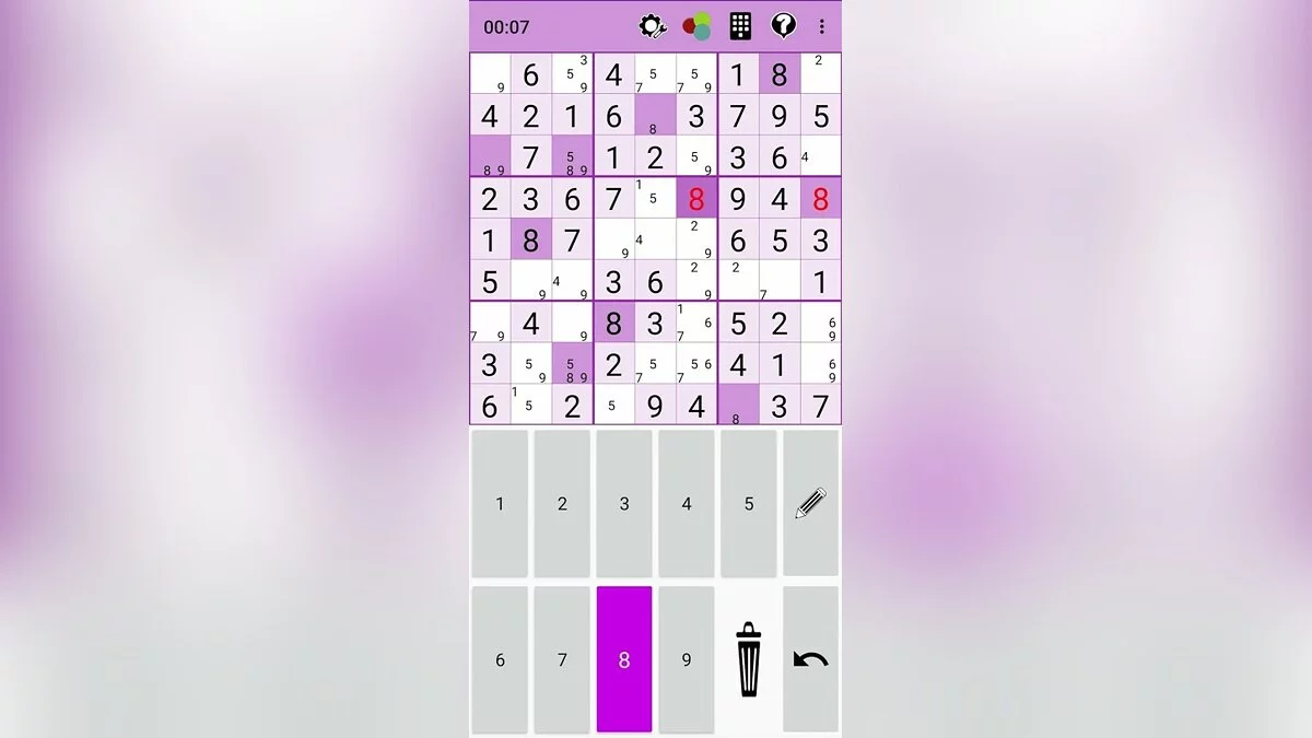 Скриншоты из Sudoku Challenge