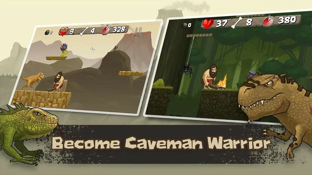 Скриншоты из Caveman Chuck Adventure