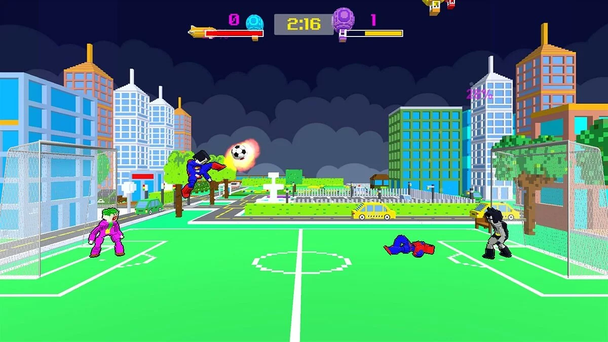 Скриншоты из Soccer Power Hero