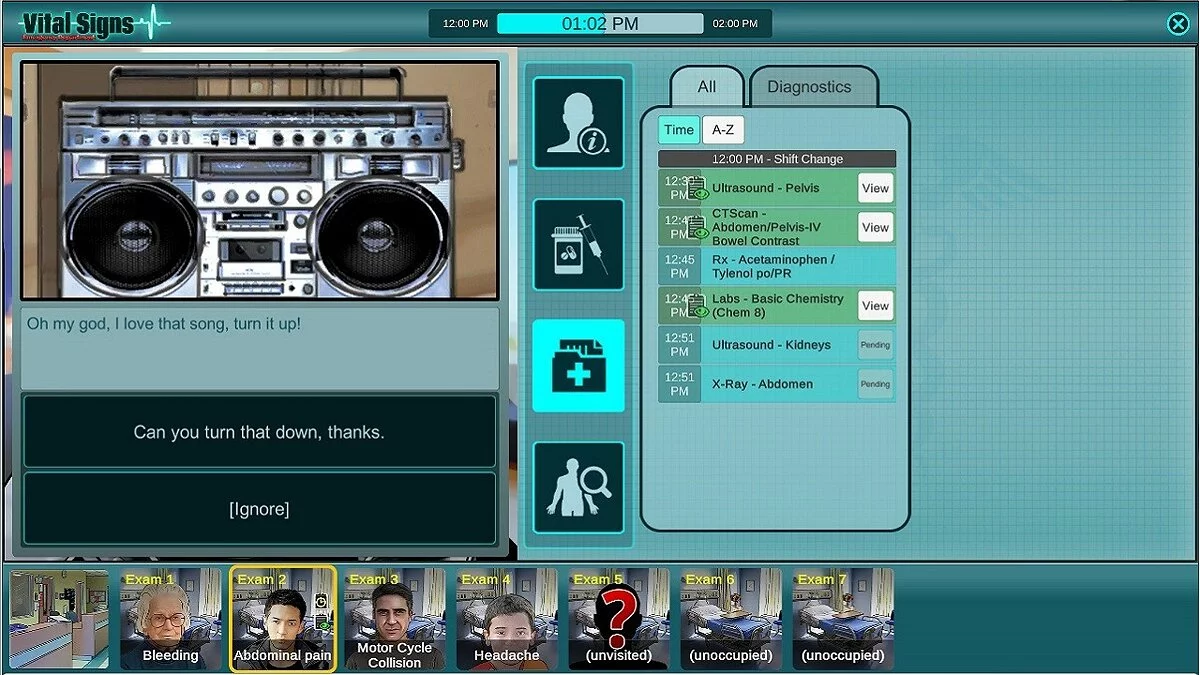 Скриншоты из Vital Signs: Emergency Department