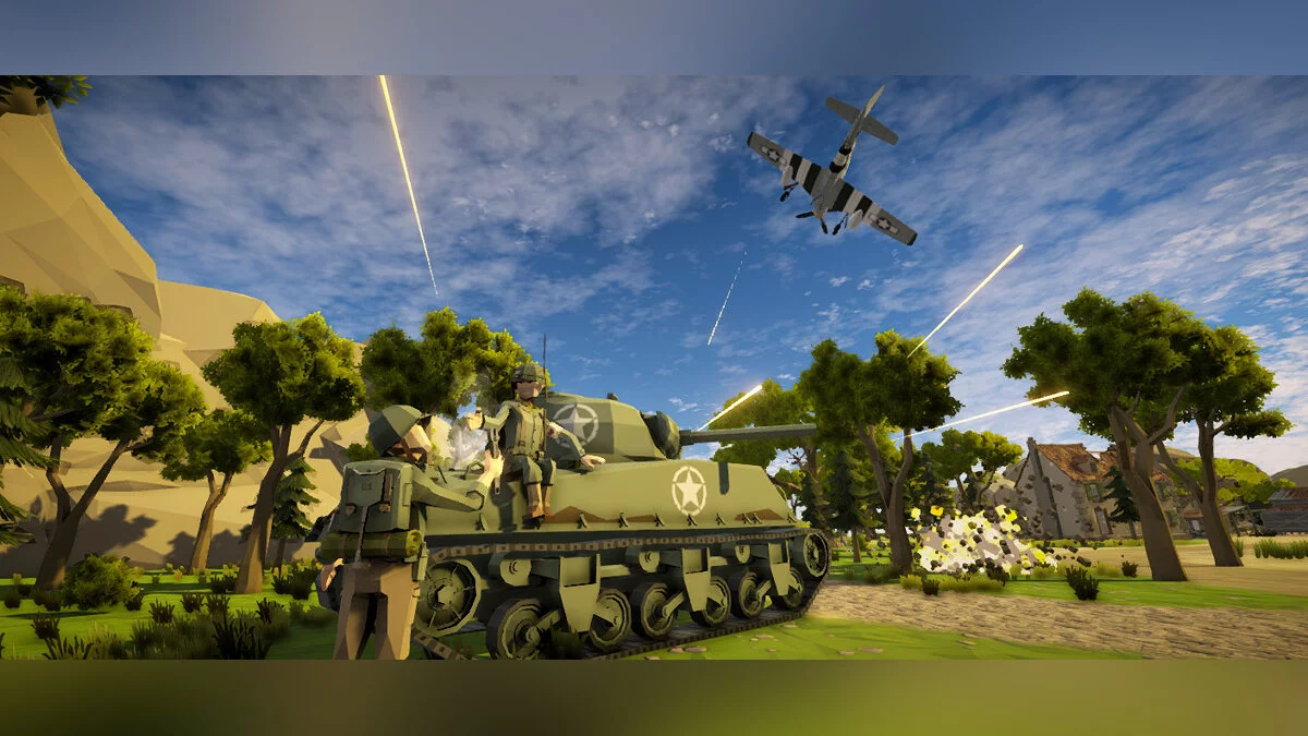 Скриншоты из WWII: Rising