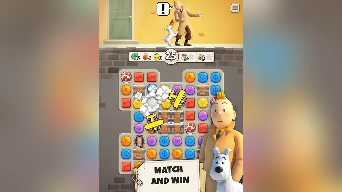 ТОП-6 - игры, похожие на Tintin Match - список лучших игр наподобие Tintin  Match