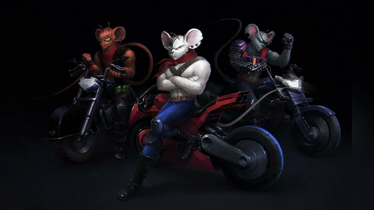 Арт из Biker Mice from Mars (2015)