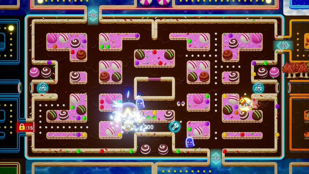 Скриншоты из Pac-Man: Mega Tunnel Battle