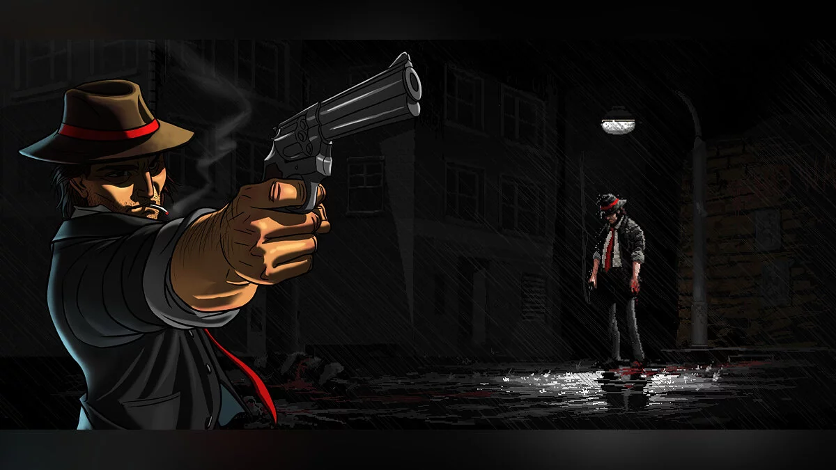 Скриншоты из Pecaminosa - A Pixel Noir Game
