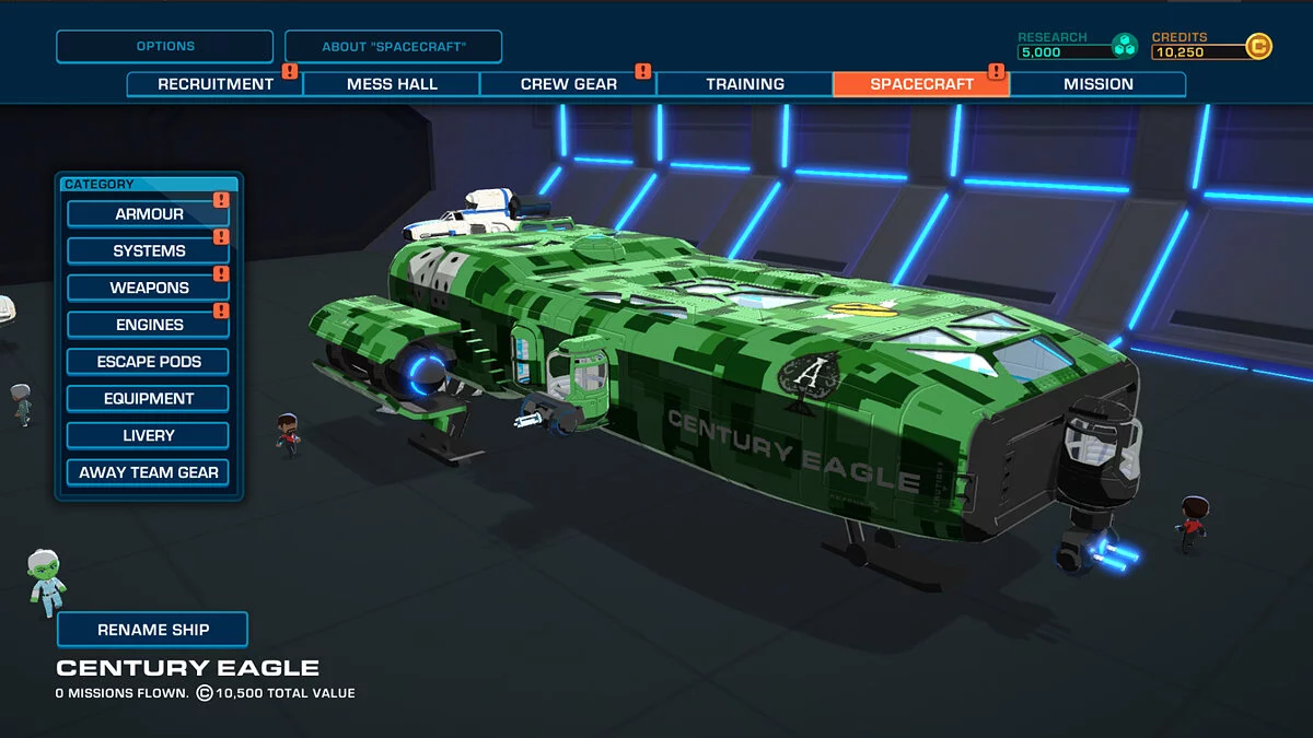Скриншоты из Space Crew
