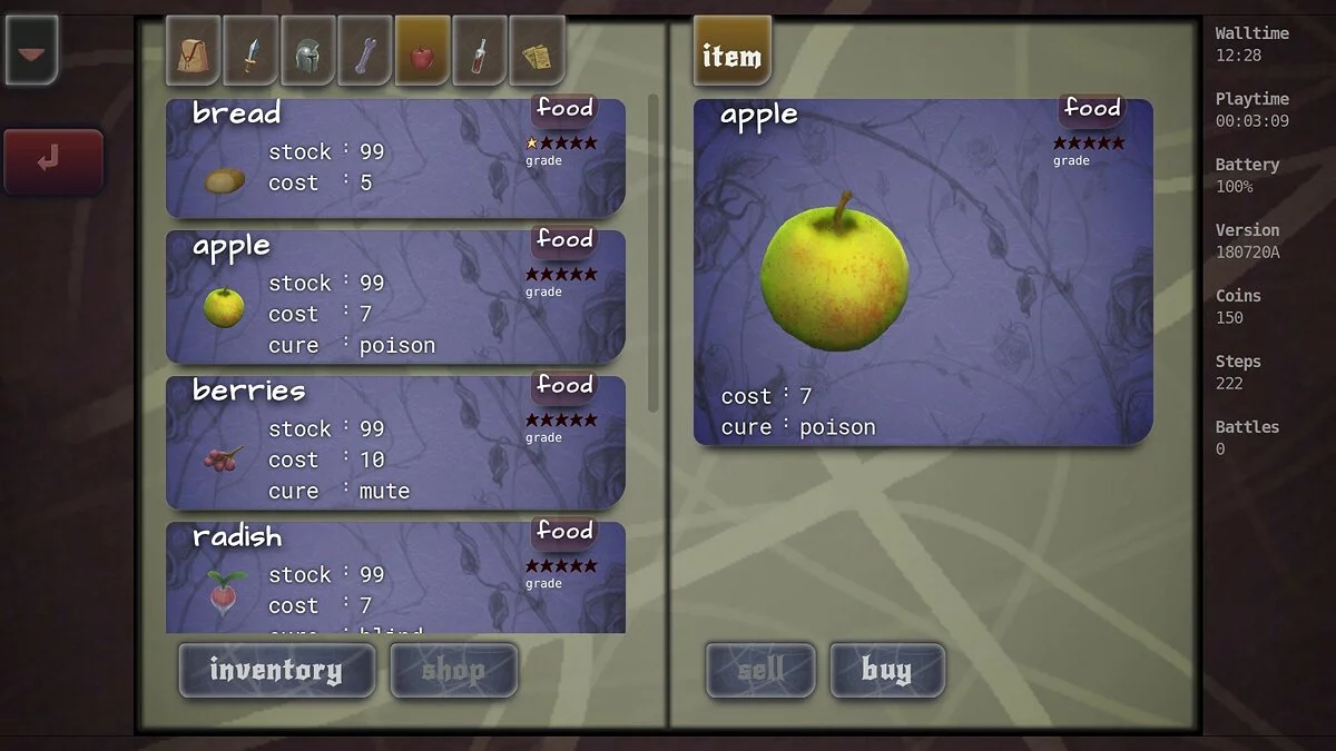 Скриншоты из Orisons of Fate: Indie Offline RPG