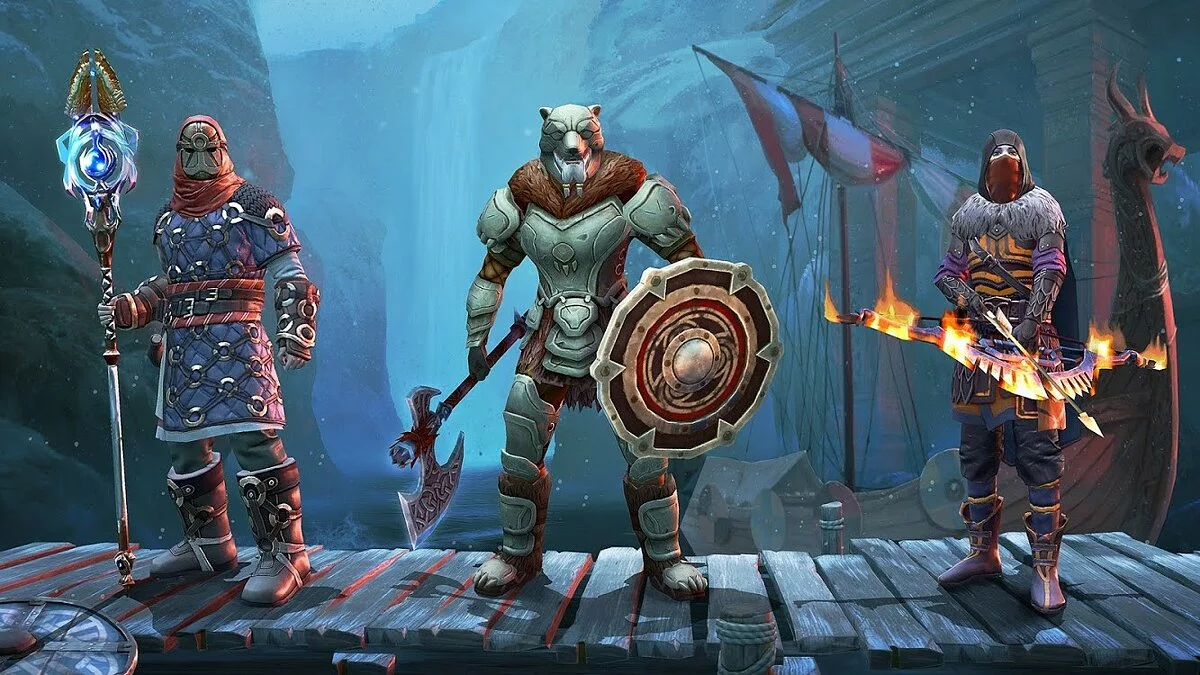 Скриншоты из Frostborn: Coop Survival