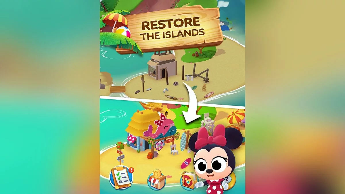 Скриншоты из Disney Getaway Blast