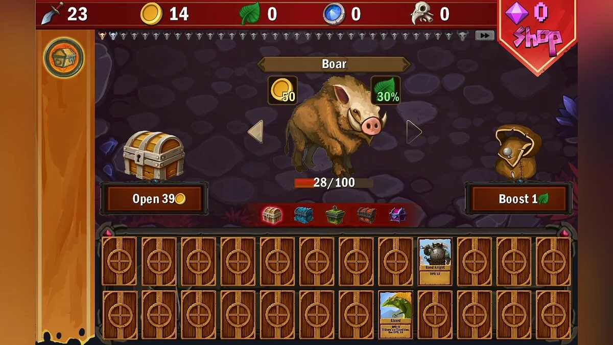 Скриншоты из DPS IDLE